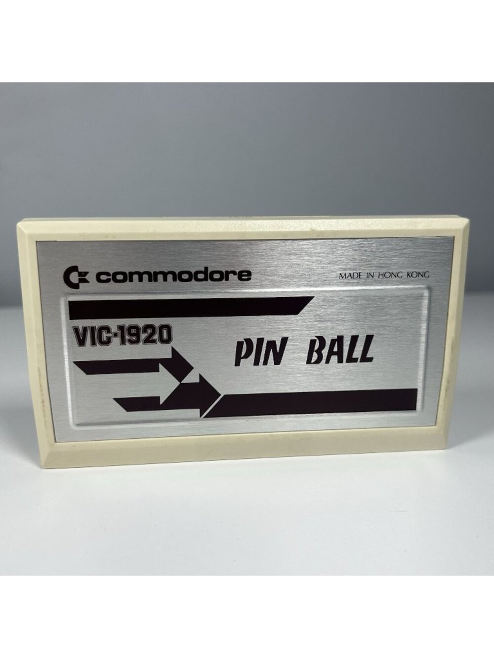 Vintage Commodore VIC-20 Pin Ball VIC-1920 Game Cartridge Untested